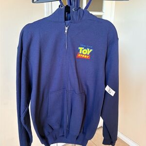 Disney Toy Story Blue Zip-Up Sweater